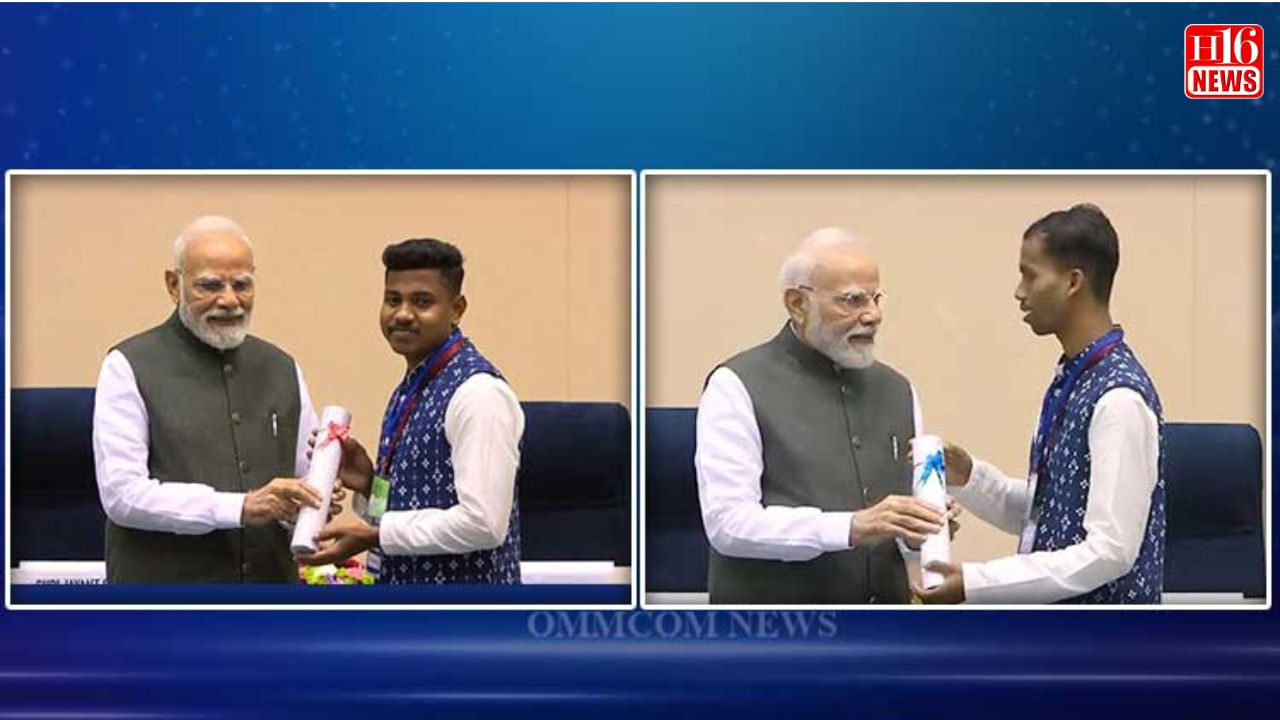 Two Odisha ITI Students Felicitated By PM Modi